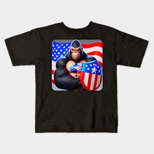 Grumpy Gorilla #11 Kids T-Shirt